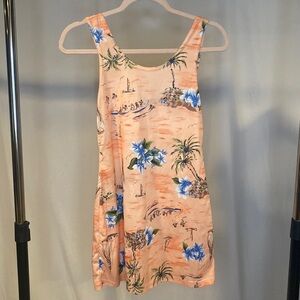 Kowah Vintage Hawaiian Coverup/Mini Dress